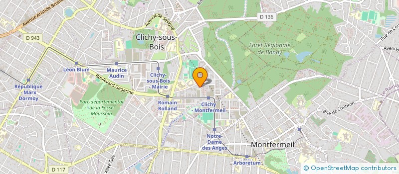 localisation de l'entreprise GS CAR à CLICHY-SOUS-BOIS