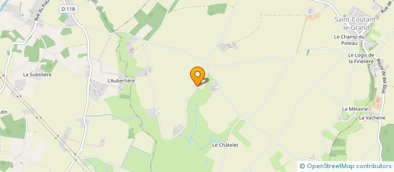 localisation de l'entreprise GS CAR EVENTS  SAINT-COUTANT-LE-GRAND