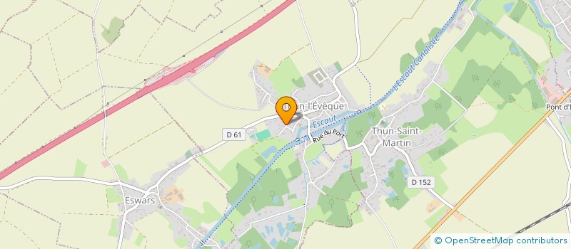 localisation de l'entreprise GS CHICKEN  THUN-L'EVEQUE