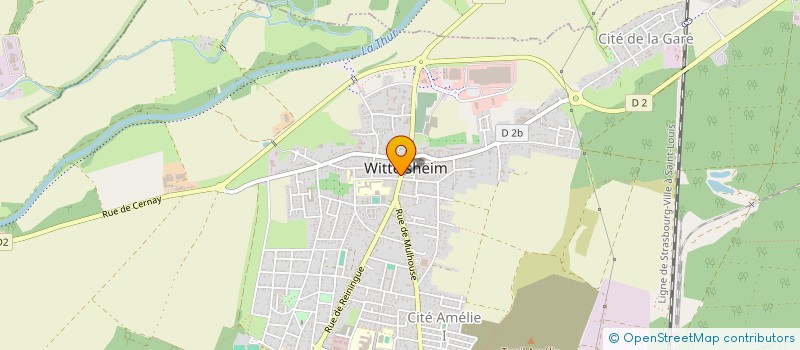 localisation de l'entreprise GS-CLE  WITTELSHEIM