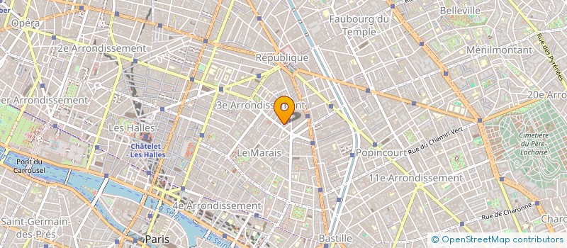 localisation de l'entreprise GS CONCEPT 2  PARIS