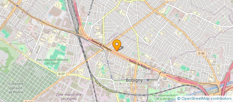 localisation de l'entreprise GS CONCEPT  BOBIGNY