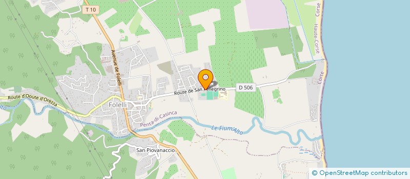 localisation de l'entreprise GS CONCEPT à SORBO OCAGNANO