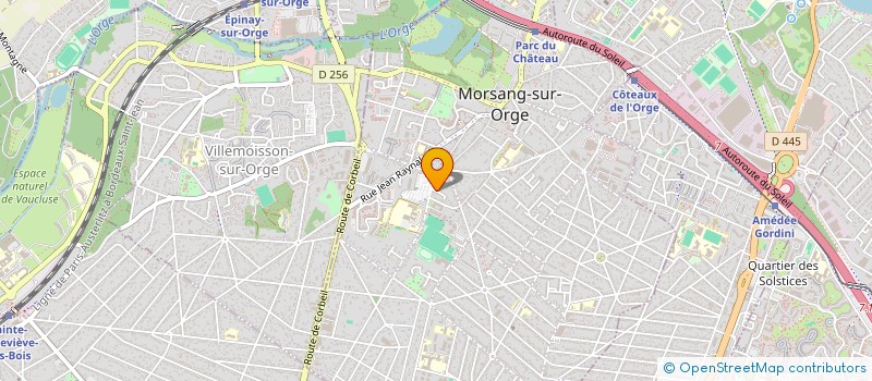 localisation de l'entreprise GS CONCEPT  ETANCHEITE & RENOVATION  MORSANG-SUR-ORGE