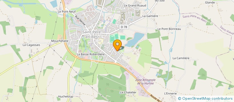 localisation de l'entreprise GS CONDUITE à SAINT-PERE-EN-RETZ