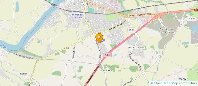 localisation de l'entreprise GS CONFORT  FLORENTIN