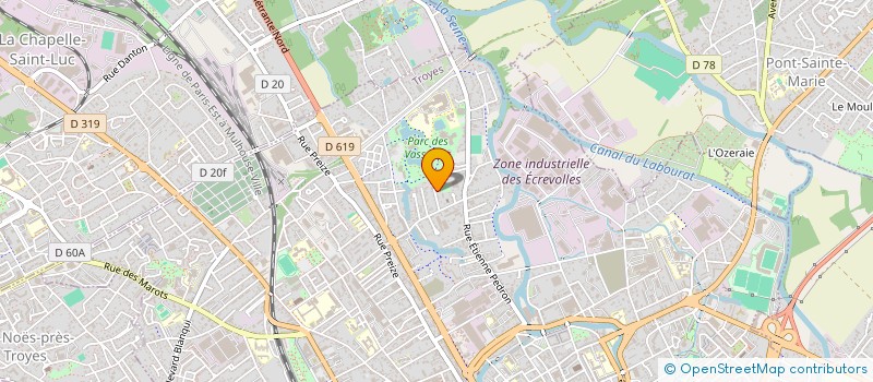 localisation de l'entreprise GS CONSEILS  TROYES