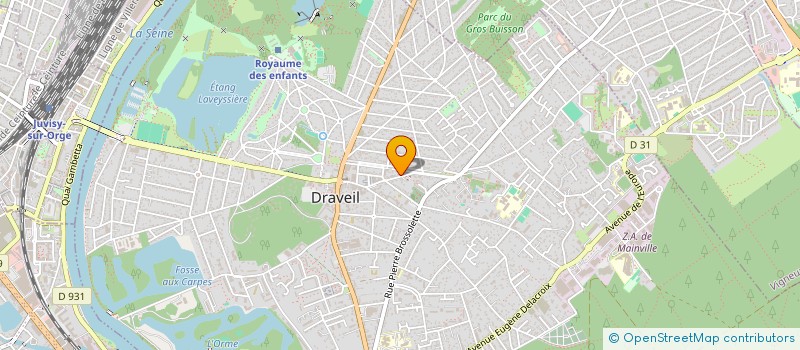 localisation de l'entreprise GS CONSEILS PATRIMOINE  DRAVEIL