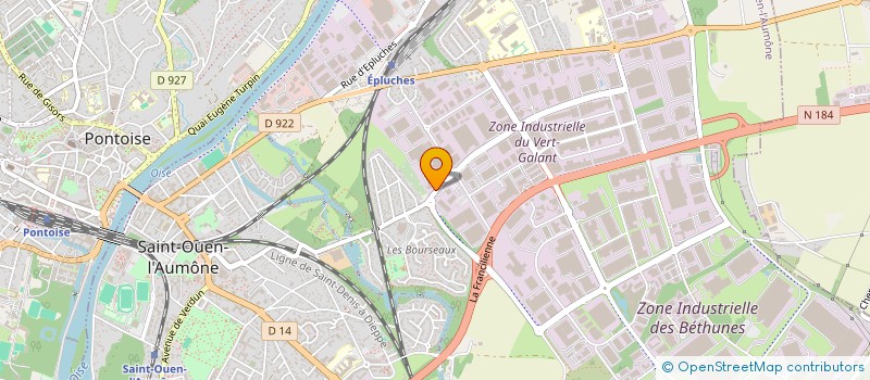 localisation de l'entreprise GS CONSULTING à SAINT-OUEN-L'AUMONE