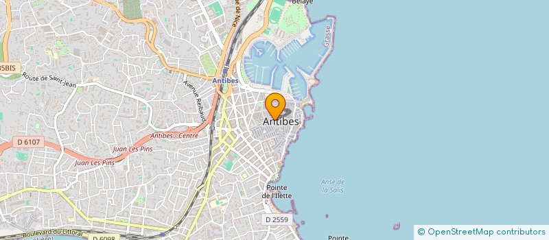 localisation de l'entreprise GS CONSULTING à ANTIBES