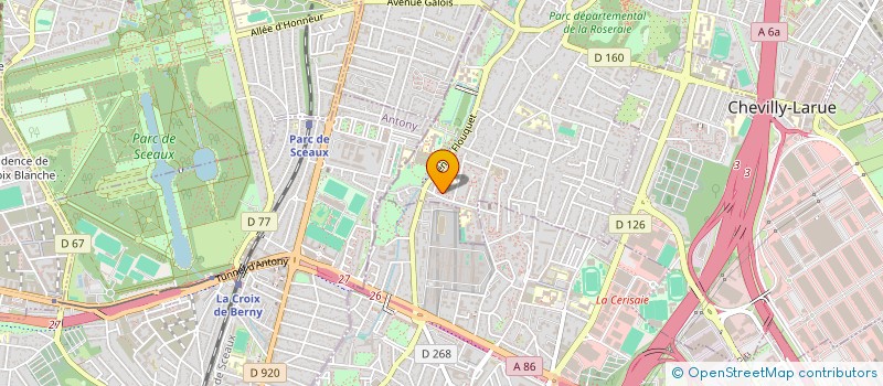 localisation de l'entreprise GS CONTINU à L'HAY-LES-ROSES