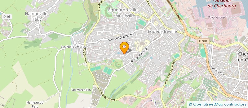 localisation de l'entreprise GS CPG  CHERBOURG-EN-COTENTIN