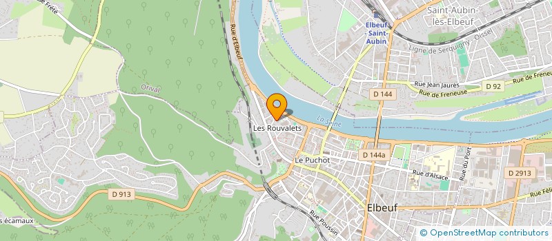 localisation de l'entreprise GS CREA JOY  ELBEUF