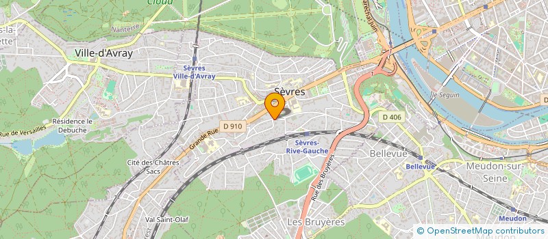 localisation de l'entreprise GS ECLION  SEVRES