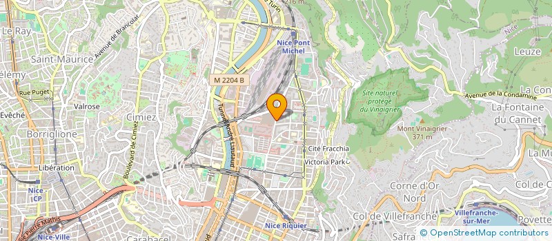 localisation de l'entreprise GS ELECTRIC à NICE