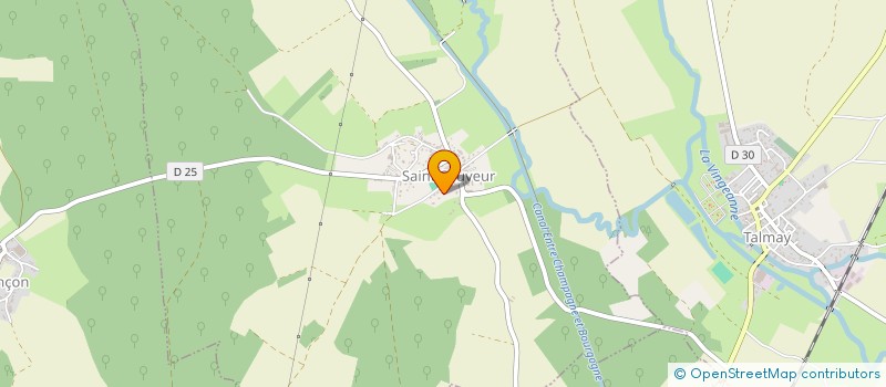 localisation de l'entreprise GS ELECTRICITE à SAINT-SAUVEUR