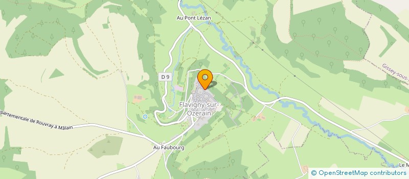 localisation de l'entreprise GS ENERGIA à FLAVIGNY-SUR-OZERAIN