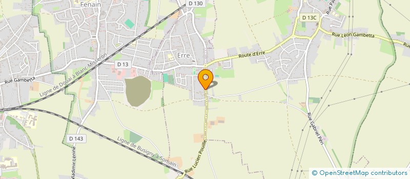 localisation de l'entreprise GS ENTERTAINMENT  ERRE