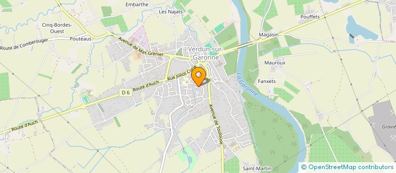 localisation de l'entreprise GS ESTATE  VERDUN-SUR-GARONNE