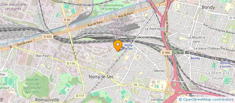 localisation de l'entreprise GS EVENEMENT  NOISY-LE-SEC