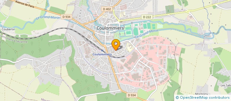 localisation de l'entreprise GS EXPLOITATION FORESTIERE à COULOMMIERS