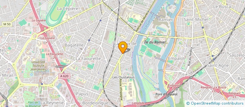 localisation de l'entreprise GS FOOD à TOULOUSE