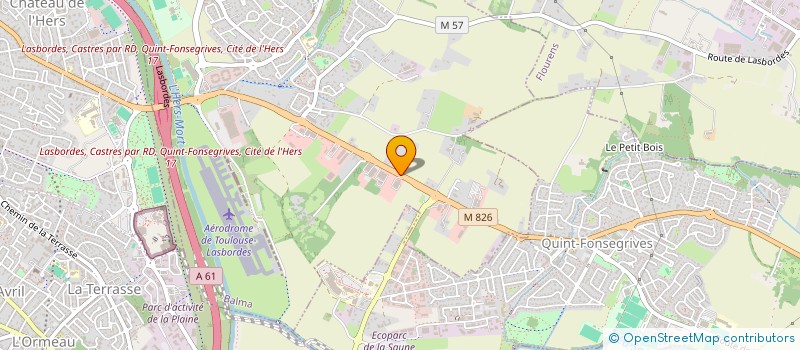 localisation de l'entreprise GS FRERES  BALMA