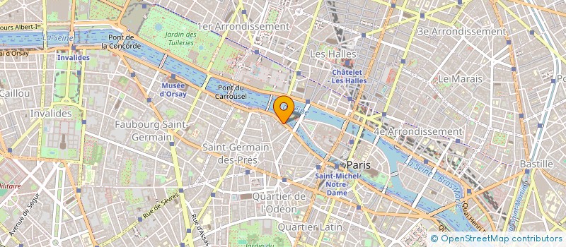 localisation de l'entreprise GS GASTRONOMIE  PARIS