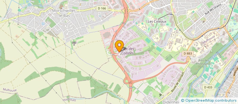 localisation de l'entreprise GS GROUP à MULHOUSE