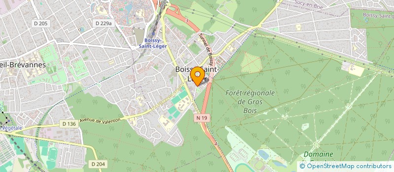 localisation de l'entreprise GS GROUP  BOISSY-SAINT-LEGER