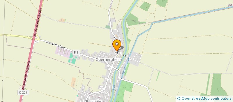 localisation de l'entreprise GS HOLDING  OBERHERGHEIM