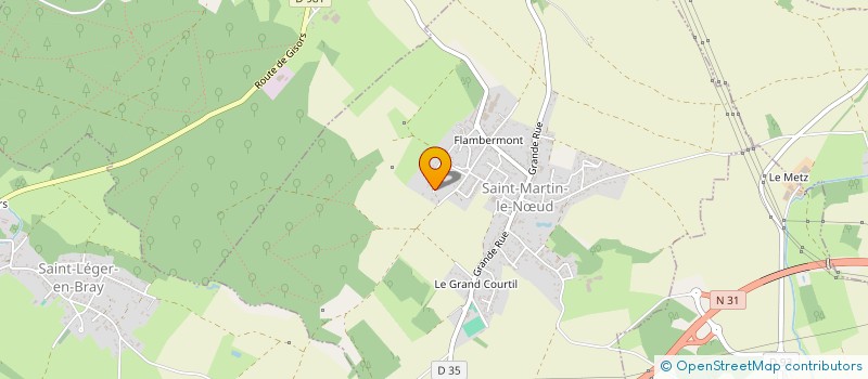 localisation de l'entreprise GS HOLDING  SAINT-MARTIN-LE-NUD