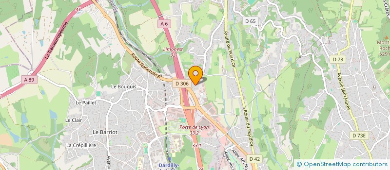 localisation de l'entreprise GS HOLDING  LIMONEST