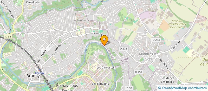 localisation de l'entreprise GS IMMO  MANDRES-LES-ROSES