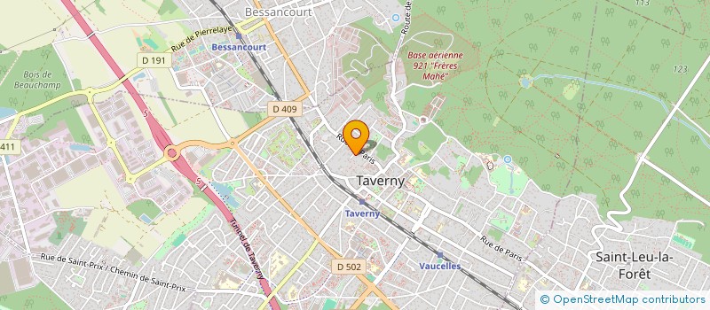 localisation de l'entreprise GS IMMOBILIER  TAVERNY