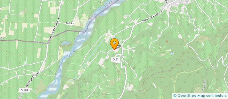 localisation de l'entreprise GS IMMOBILIER  SAINT-ROMAN-DE-MALEGARDE