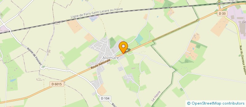 localisation de l'entreprise GS INDUSTRIES  ALVIMARE