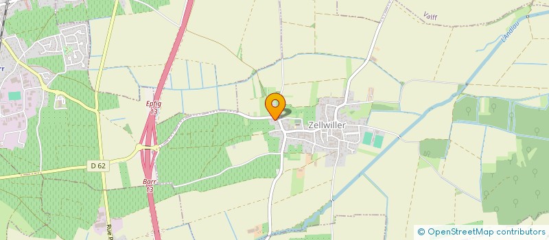 localisation de l'entreprise GS INVEST  ZELLWILLER