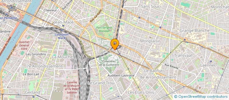 localisation de l'entreprise GS INVEST IMMO  LYON