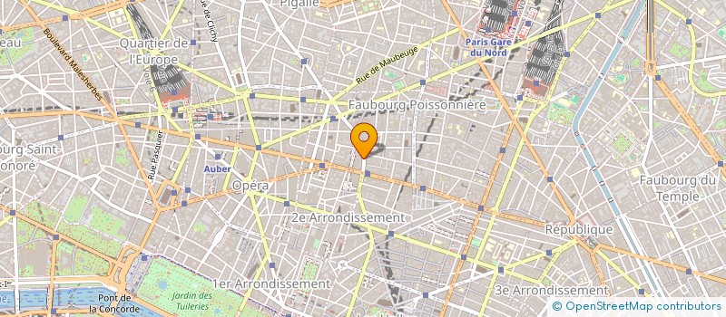 localisation de l'entreprise GS INVESTISSEMENT  PARIS