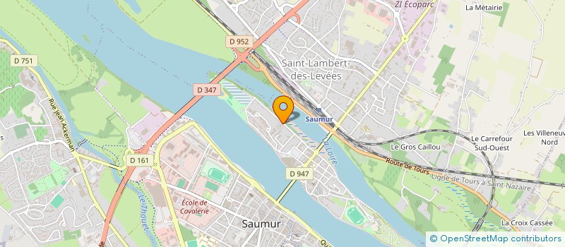 localisation de l'entreprise GS INVESTMENT  SAUMUR