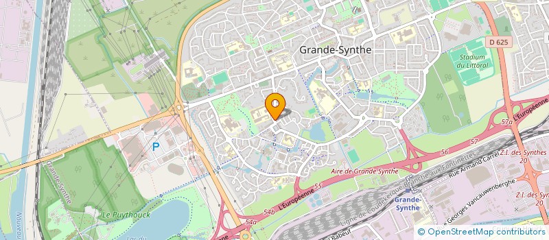 localisation de l'entreprise GS LE FAMILIAL à GRANDE-SYNTHE
