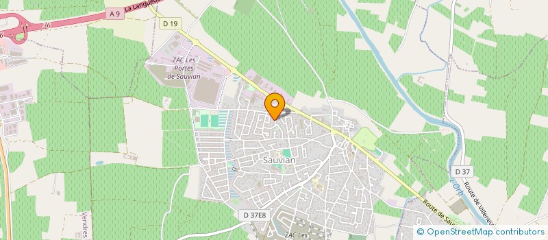 localisation de l'entreprise GS MATIC  SAUVIAN