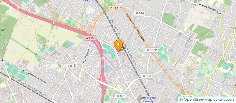 localisation de l'entreprise GS MCY  SAINT-LEU-LA-FORET