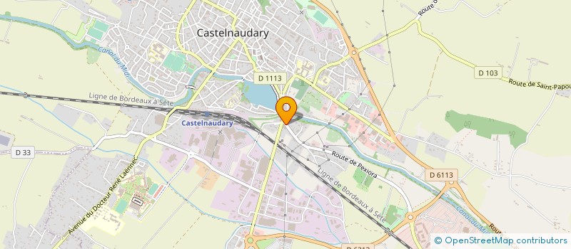 localisation de l'entreprise GS MECA à CASTELNAUDARY