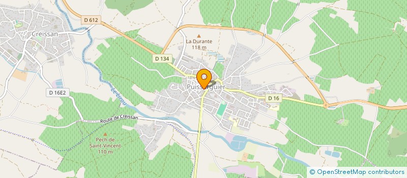localisation de l'entreprise GS MENUISERIES à PUISSERGUIER