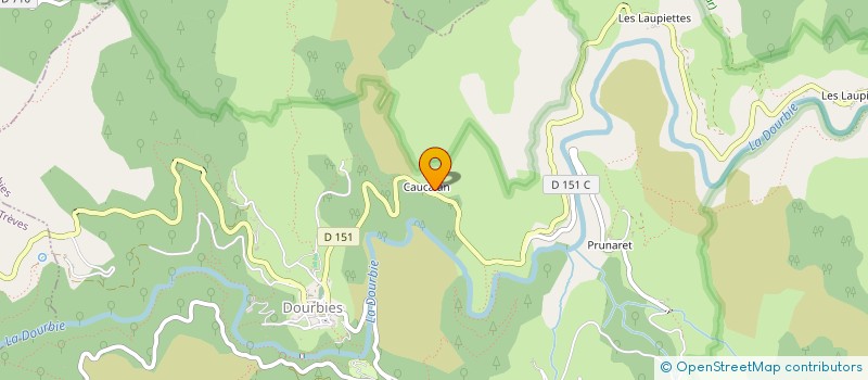 localisation de l'entreprise GS PLOMBERIE  DOURBIES