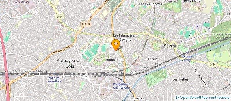 localisation de l'entreprise GS PRO AUTO à SEVRAN
