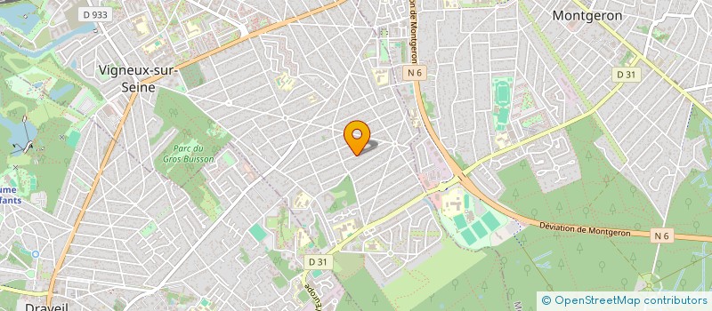 localisation de l'entreprise GS PROD  VIGNEUX-SUR-SEINE