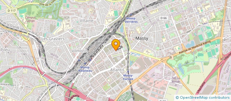 localisation de l'entreprise GS PUBLISHING à MASSY
